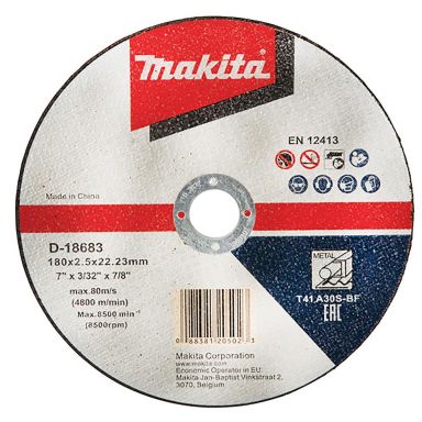 Makita D-18683 Kapskiva 180x2,5 mm