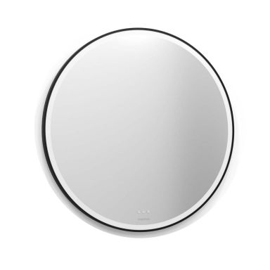 Svedbergs Ista Peili musta, Ø100 cm, LED-valaistus