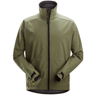 Snickers Workwear 1205 Softshell jakke khaki grøn