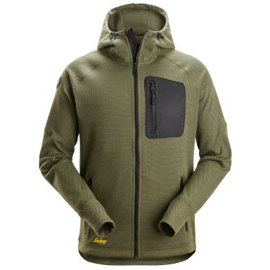 Snickers Workwear 8041-3104 Hættetrøje khaki grøn