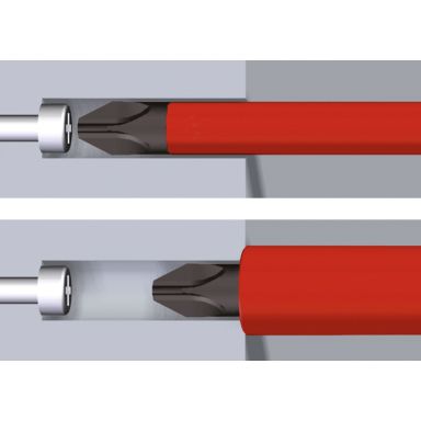 Wiha slimBit 34589 Bits PlusMinus/Pozidriv, 75 mm, 1000 V