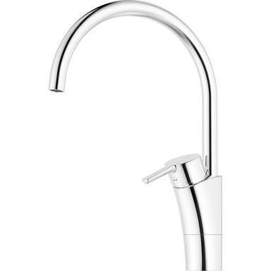 Mora MMIX II 332101 Køkkenbatteri C-pip, G10, krom