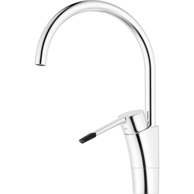 Mora MMIX II Care 332111 Köksblandare C-pip, förlängd spak, krom