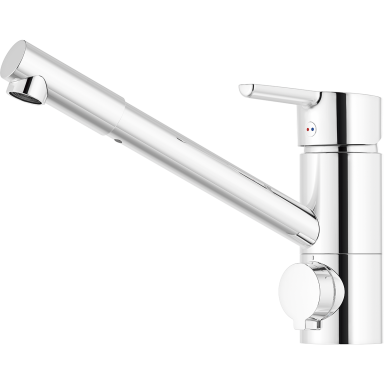 Mora MMIX II 332251 Köksblandare diskmaskinsavstängning, låg pip, G10, krom
