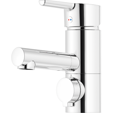 Mora MMIX II 333086 Tvättställsblandare med avstängningsventil, G10, krom
