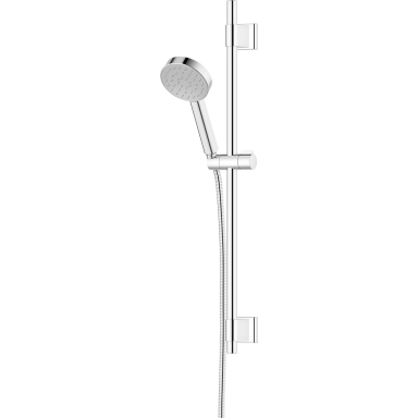 Mora MMIX II 331400 Brusersæt brusestang med håndbruser/slange, 40 cm c/c, krom