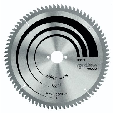 Bosch Optiline Wood Sirkelsagklinge