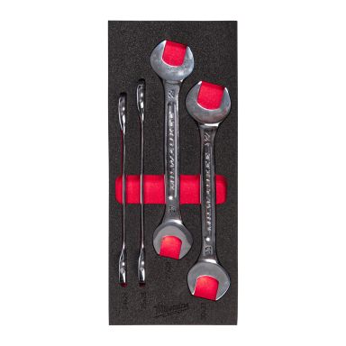 Milwaukee 4932493630 U-nøkkelsett Toolguard i skuminnsatser