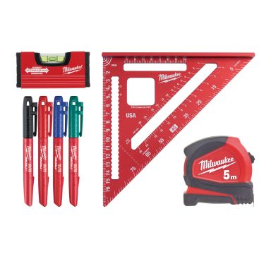 Milwaukee 4932498327 Mittaus- ja merkintäsarja 7 osaa