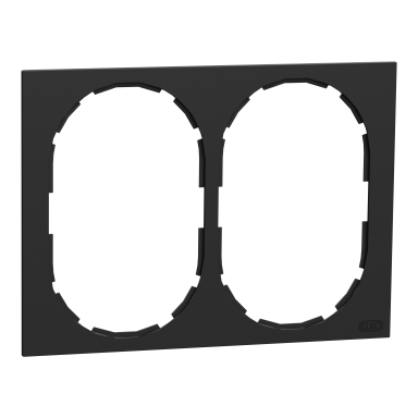 Elko EKO50011 Ram 2-fack, 2-vägsuttag, kombinationsmontage