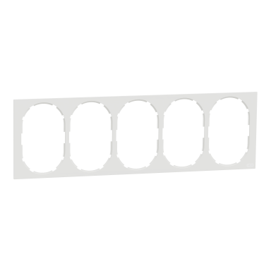 Elko EKO50016 Ram 5-fack 2-vägsuttag, kombinationsmontage