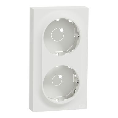 Elko EKO50022 Förhöjningsram 2-fack, låg, för strömställare