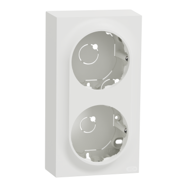 Elko EKO50028 Förhöjningsram 2-fack, hög, för 1-vägsuttag