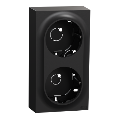 Elko EKO50029 Förhöjningsram 2-fack, hög, för 1-vägsuttag