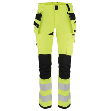 Texstar WP53120991120 Arbejdsbukser Hi-Vis gul/sort