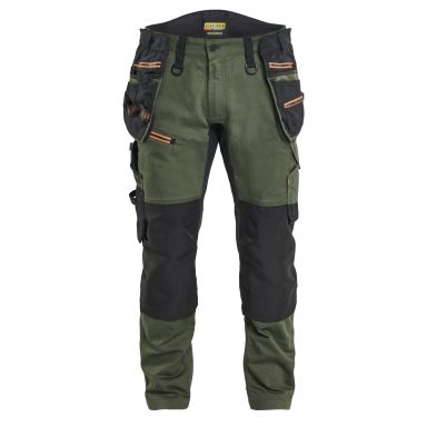 Blåkläder 197011494240C56 Työhousut vihreä/ruosteenvärinen