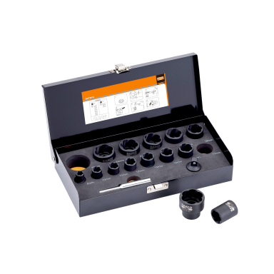 Bahco BWTSP16 Hylsesæt 16 dele