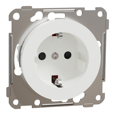 Elko EKO50129 Pistorasia 1-osainen, maadoitettu, jousiliittimillä