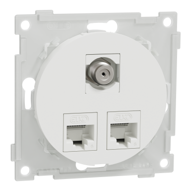 Elko EKO50123 Moduluttak 2x8 Kat 6 UTP 1x F/F