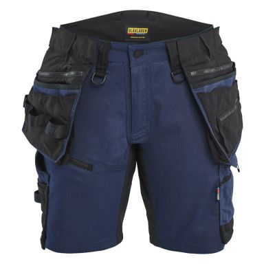 Blåkläder 717511498699C32 Shorts marineblå/sort
