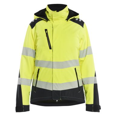 Blåkläder 440125133399XS Softshelljakke advarselsfarve, gul/sort