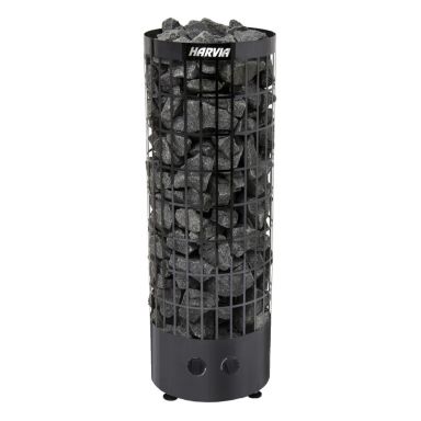 Harvia Cilindro PC70 Sähkökiuas musta teräs, 6,8 kW