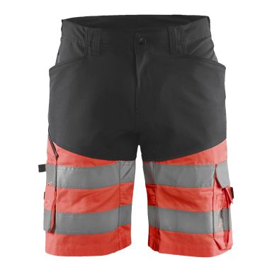 Blåkläder 154118119955C44 Shorts svart/rød