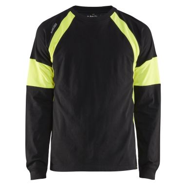 Blåkläder 3520103099335XL T-shirt svart/gul