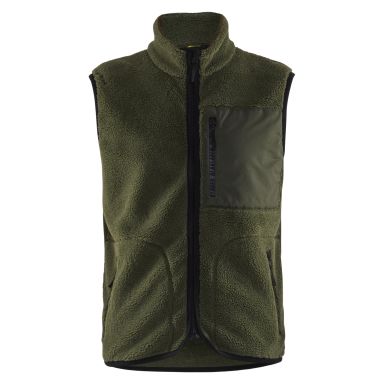 Blåkläder 3820295541094XL Pelsfibervest grønn