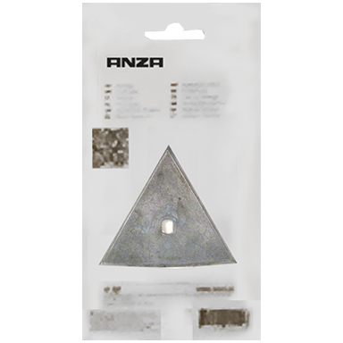 Anza 662581 Ekstrablad til trekantskrape