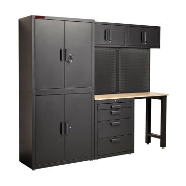PELA 549123 Garageindretning sort