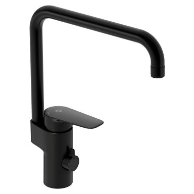 Gustavsberg Atlantic Kjøkkenkran matt svart, blyfri