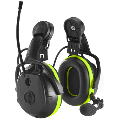 Hellberg Synergy Multipoint Høreværn Bluetooth, med hjelmholder