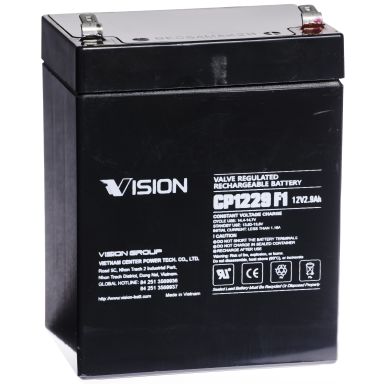 Vision CP1229 Lyijyakku 12 V, 2,9 Ah