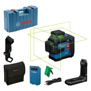 Bosch GLL 80-33 G M Linjalaser vihreä laser