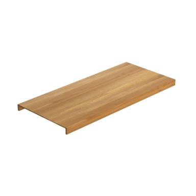 Lundbergs 80941 Dubbelsteg ek, oljad, 1300x590x8 mm