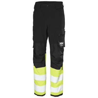 Helly Hansen Workwear Alna 4X 77327-369 Työhousut tummanharmaa/musta ja keltainen