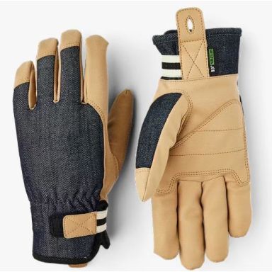 Hestra Pro Duratan Flex Arbetshandske denim, syntetmocka