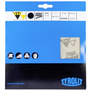 Tyrolit SIANET 7900 Slibenet-rondel 5-pak