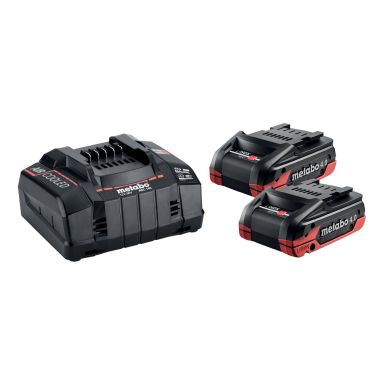 Metabo 685306000 Akku- ja laturipaketti 2 x 4,0 Ah, 18 V