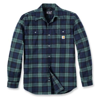 Carhartt 106356GH6 Flannel skjorte Mørkegrøn