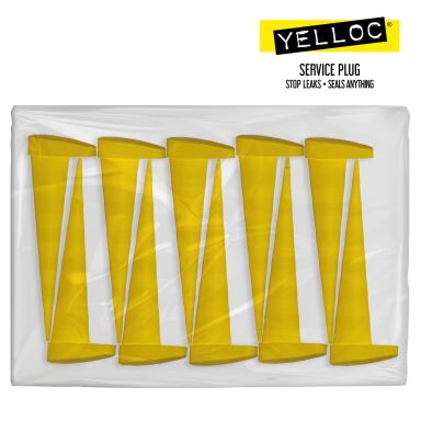Yelloc Mic Serviceline Serviceplugg refill, 10-pack, 1-10 mm