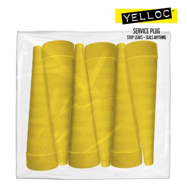 Yelloc XL Serviceline Serviceplugg refill, 6-pack, 13-42 mm