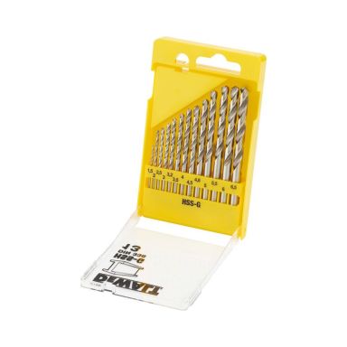 Dewalt DT5922-QZ Metalborsæt HSSG, 13 stk