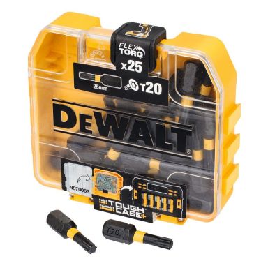 Dewalt DT70557T-QZ Skruebits T20, 25 mm, 25 dele