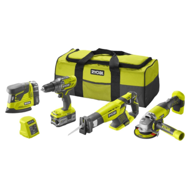 Ryobi R18CK4E-242S Verktygspaket