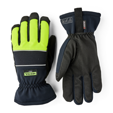 Hestra Pro Alto Czone Vinterhandske high-vis gul/svart