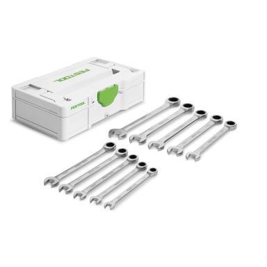 Festool SYS3 S 76-RRS-Set Ringspärrnyckelsats för Systainer3-rack, 10 delar