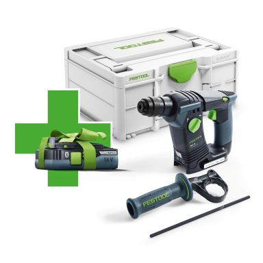 Festool BHC 18-Basic-4,0 Borhammer med batteri