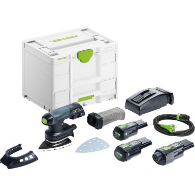 Festool DTSC 400 3,0 I-Set Deltaslip med batteri och laddare